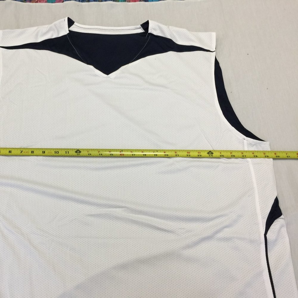 ๐๐๐ NWOT ALLESON MENS ATHLETIC SLEEVELESS REVERSIBLE BASKETBALL SHIRT 3XL - Picture 5 of 7